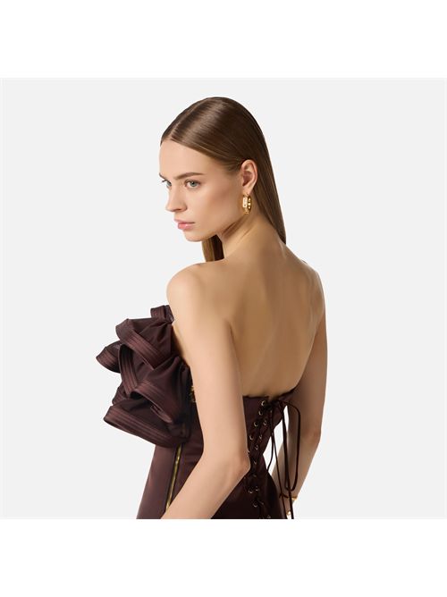 Dress woman brown ELISABETTA FRANCHI | AB87962E2/644